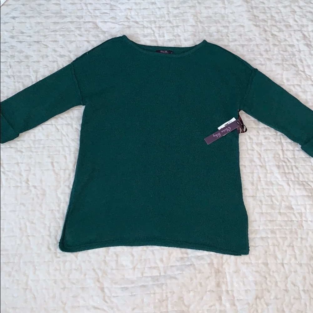 Cable Knit Tunic Sweater